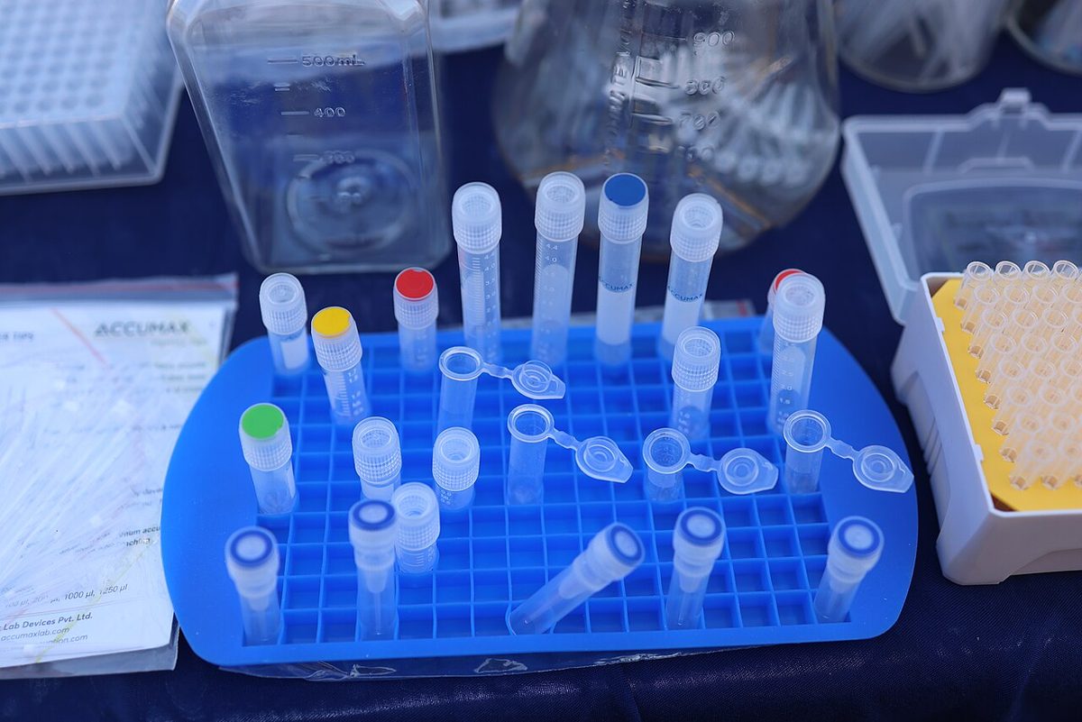 Laboratory sample tubes used in analytical verification